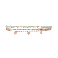Bracelet 'Alexis' - Amazonite