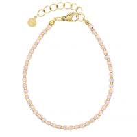 Dotted Bracelet - Shiny Vintage Pink
