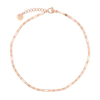 Delicate Chain Anklet - Rose Gold