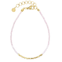 Silk Satin Bracelet - Antique Lilac