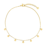 Tiny Coins Anklet
