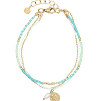 Summer Pastels Bracelet - Caribbean