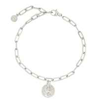 Chain & Coin Bracelet