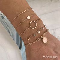 Tiny Coins Bracelet