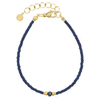 Diamond Bracelet - Navy Blue