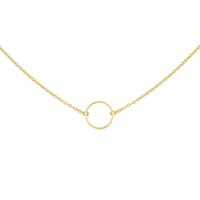 Infinity Ring Necklace