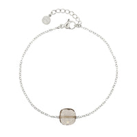 Zirkonia Bracelet - Smoked Topaz