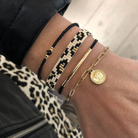 Chain & Coin Bracelet
