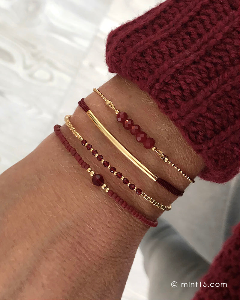 Little Sparkles - Deep Red