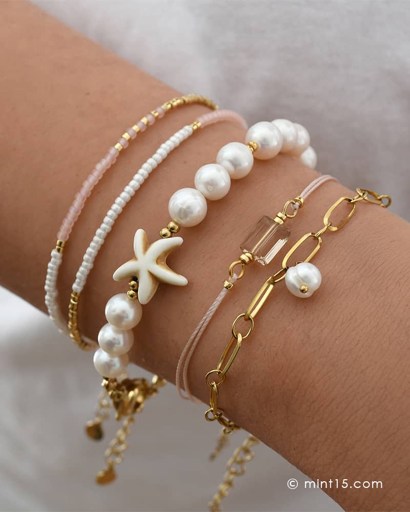 Champagne Glow Bracelet