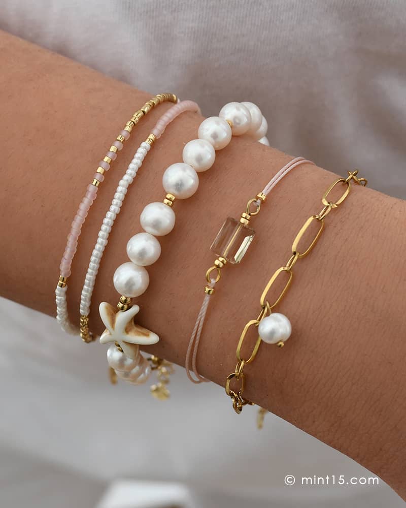 Champagne Glow Bracelet