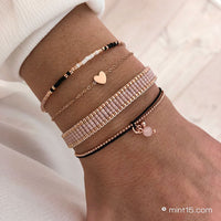 Little Heart Bracelet - Rose Gold