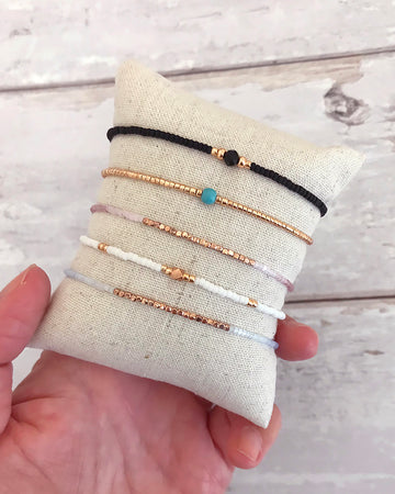 SALE! Final stock Set & Display - Mixed Colors - Rose Gold