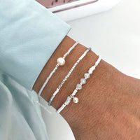Simply Delicate - Soft Blue & Pearl