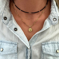 Chain & Coin Necklace