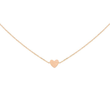 Little Heart Necklace - Rose Gold