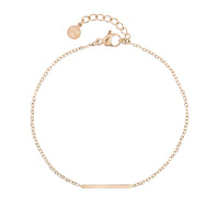 Little Bar Bracelet - Rose Gold