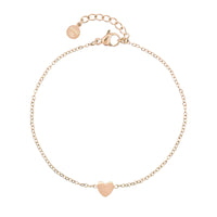 Little Heart Bracelet - Rose Gold
