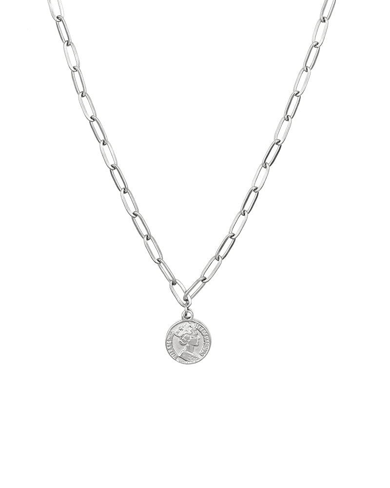 Chain & Coin Necklace