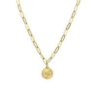 Chain & Coin Necklace