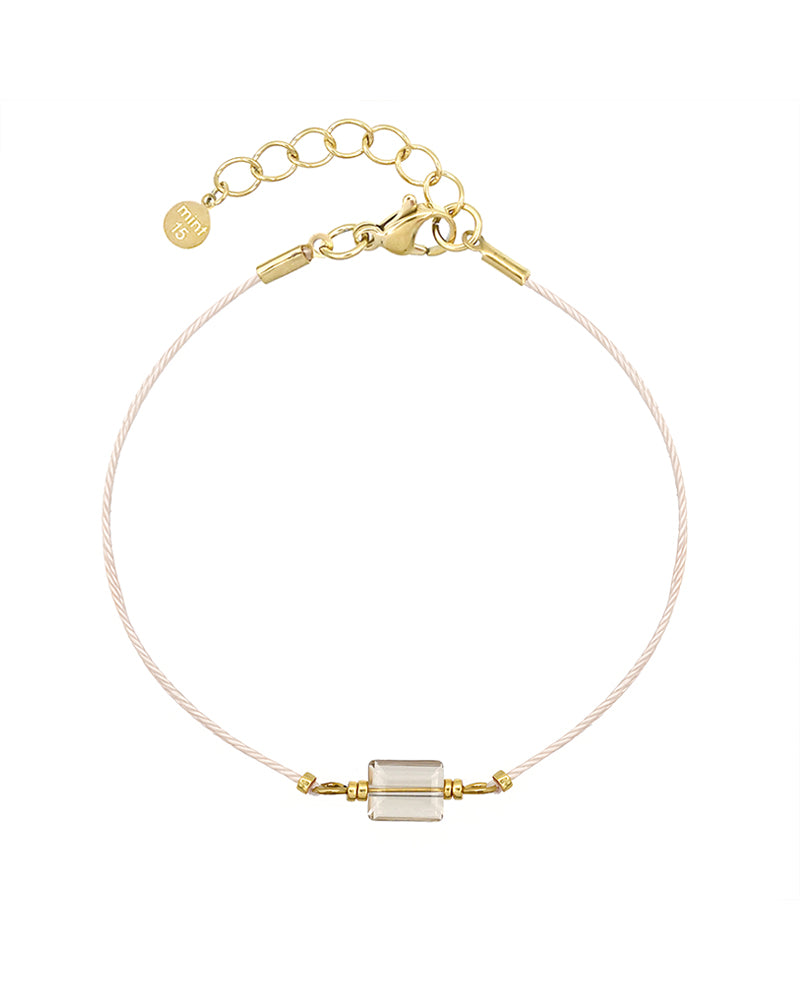 Champagne Glow Bracelet