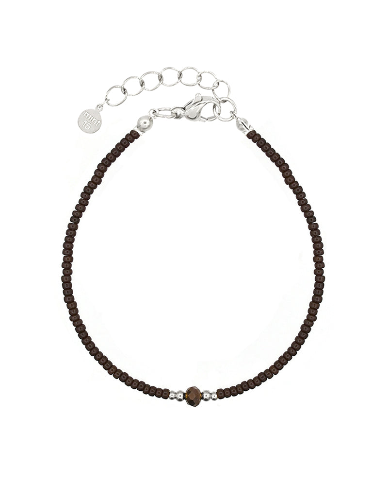 Diamond Bracelet - Chocolate Brown