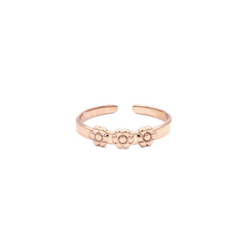 Ring 'Little Daisies' - Rose Gold