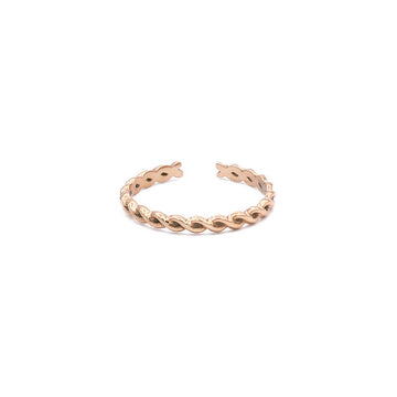 Ring 'Twisted' - Rose Gold