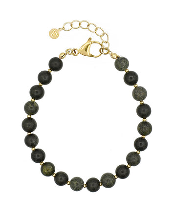 The Essence Bracelet - Dark Forest Green