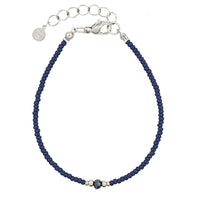 Diamond Bracelet - Navy Blue