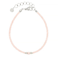 Diamond Bracelet - Soft Pink