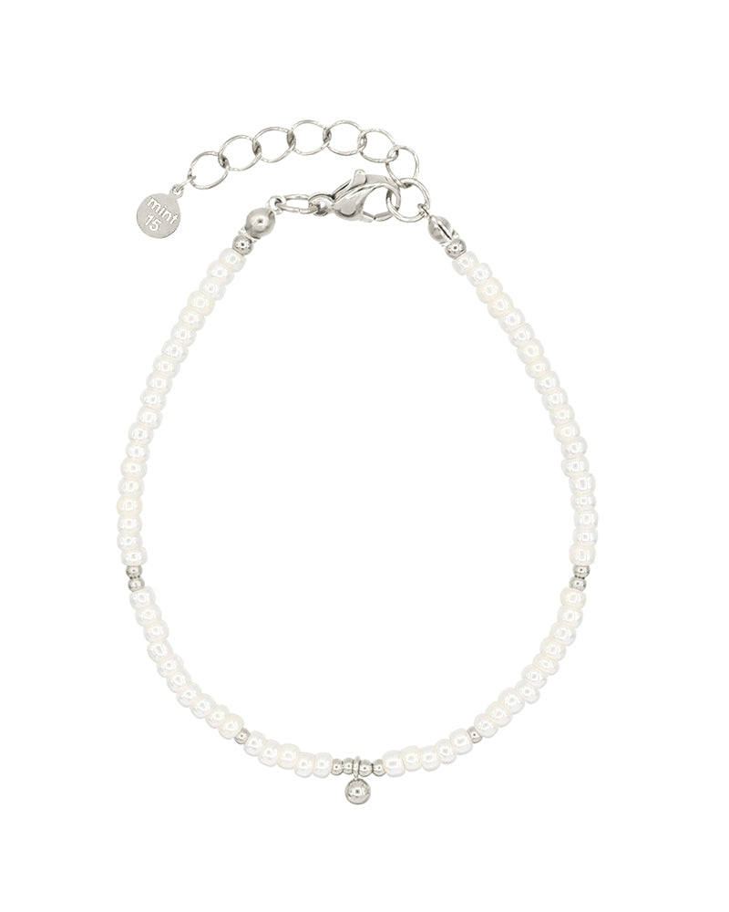 Little Beads Bracelet - Pearl Shine