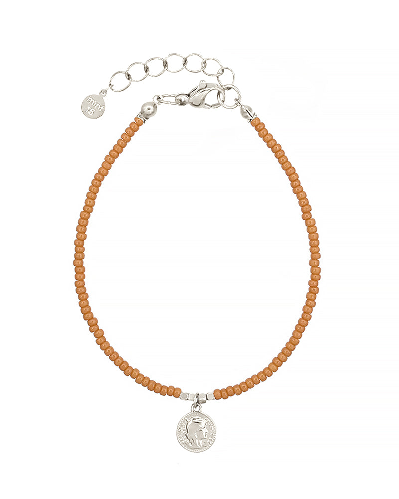 Little Coin Bracelet - Caramel