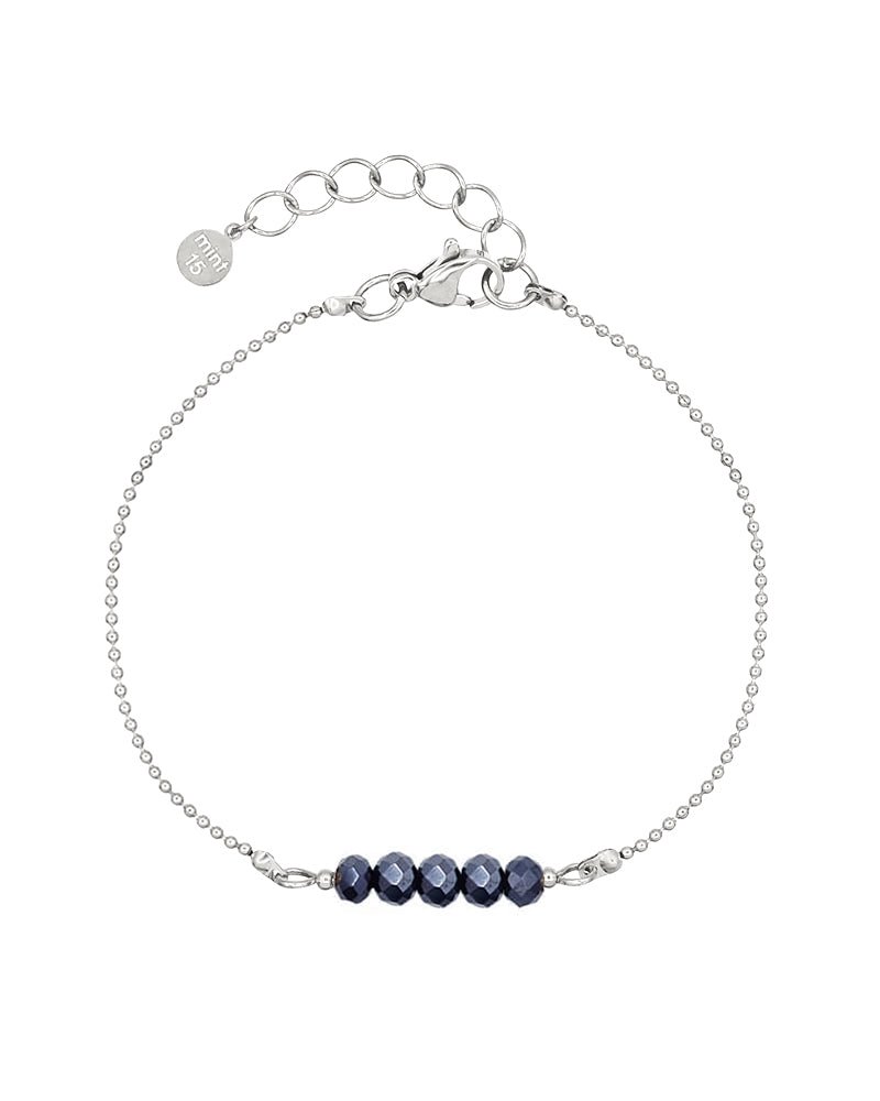 Little Sparkles - Shiny Navy Blue