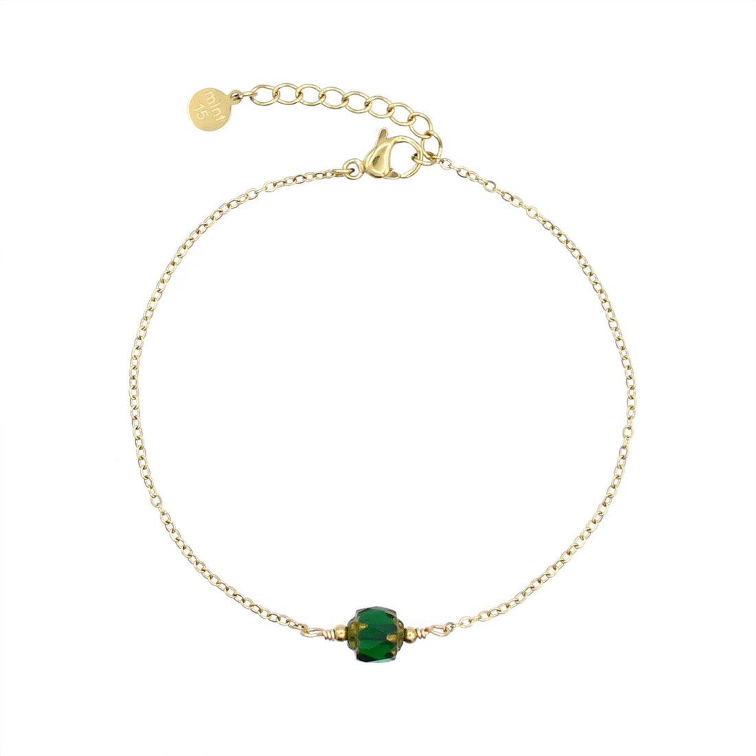 Magic Ornament Bracelet - Emerald Green