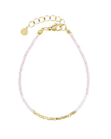 Silk Satin Bracelet - Antique Lilac
