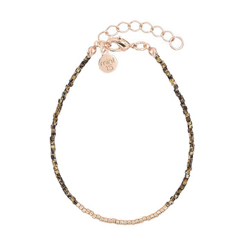 Simply Chique - Brown Stone - Rose Gold