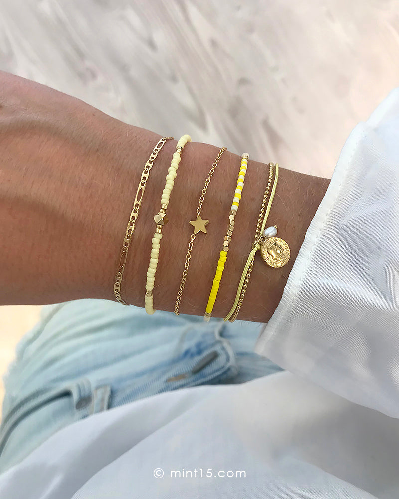 Elegance Bracelet - Soft Lemon