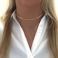 Halskette Simply Chique - Weiß