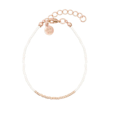 Simply Chique - White - Rose Gold