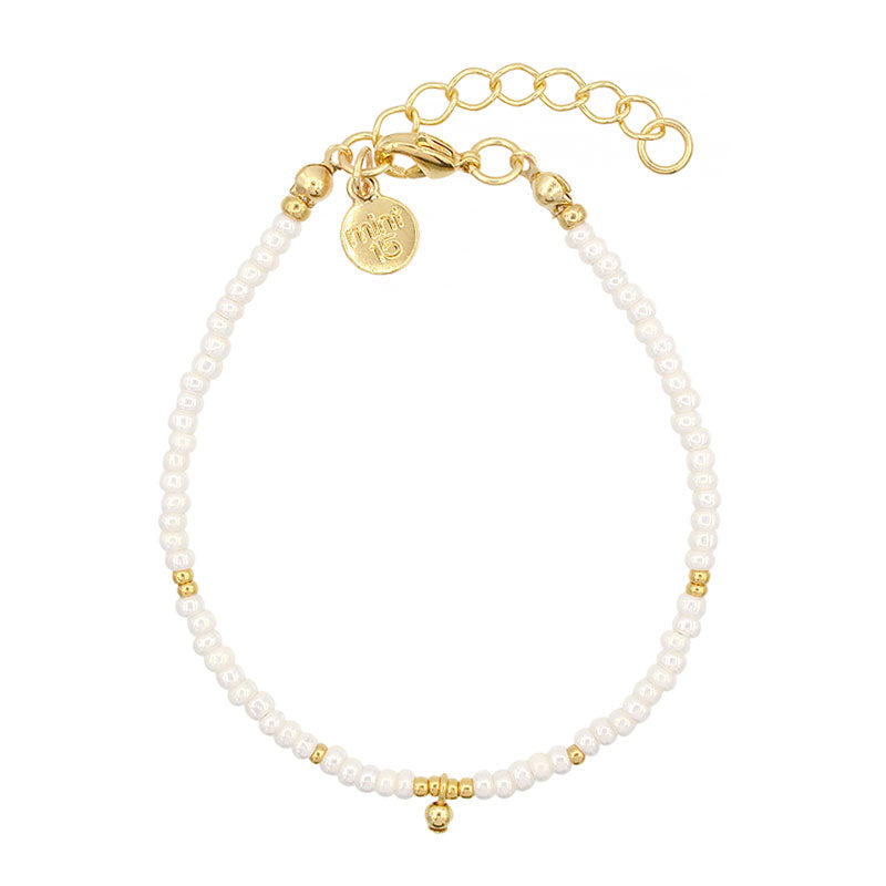 Little Beads Bracelet - Pearl Shine