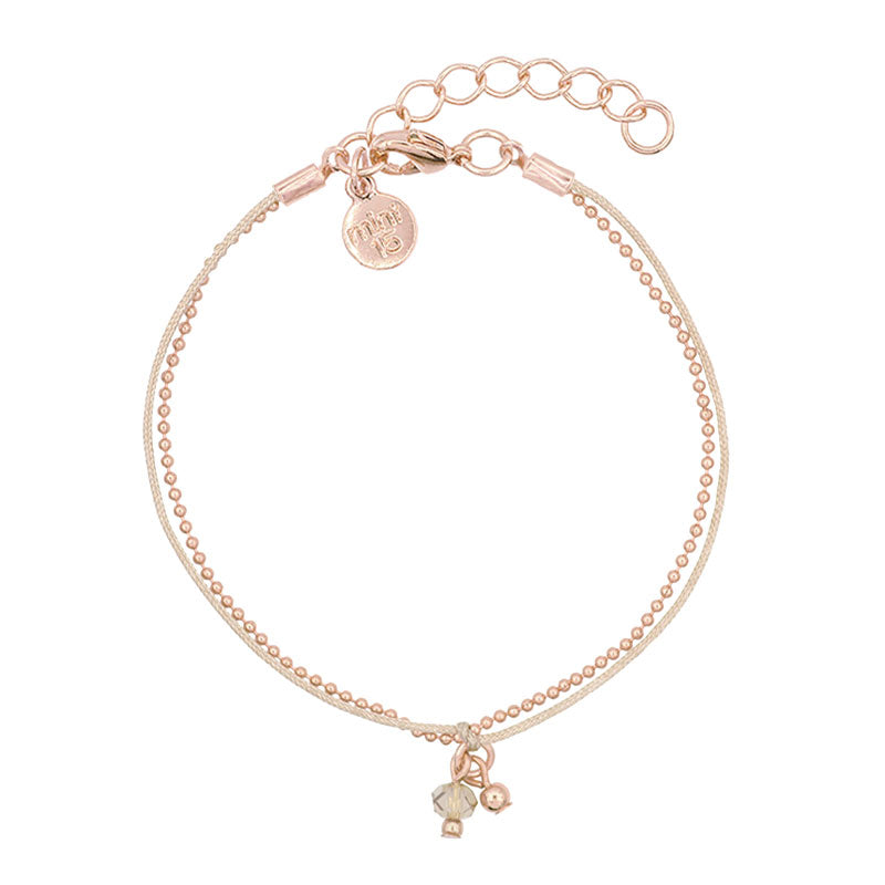 Little Charms Armband - Champagner
