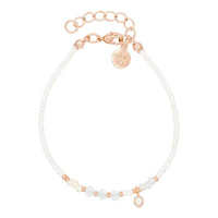 Mix Bracelet - White & Pearl